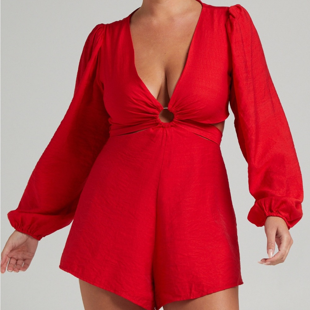 NWT ShowPo Red Romper